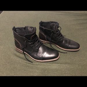 Casual boots, size 11; Only worn twice, $65